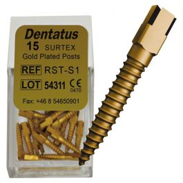 Dentatus Surtex Classic Titanium Dental Posts - Long L4 1.50mm (12/Bx) TST-L4